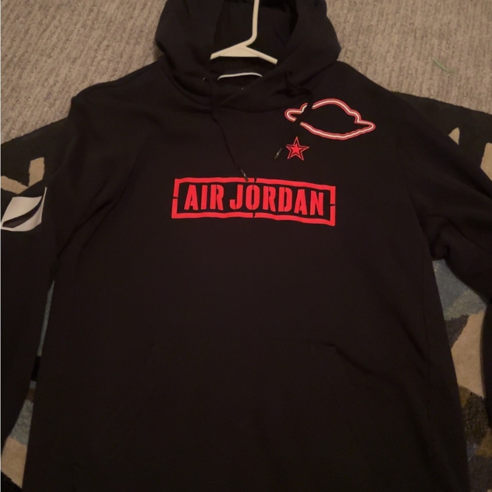 Jordan Black hoodie like new